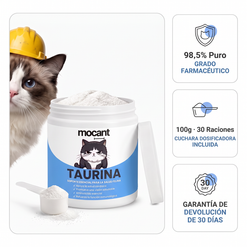 Taurina para gatos