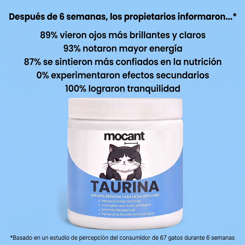 Taurina para gatos