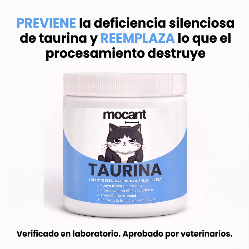 Taurina para gatos